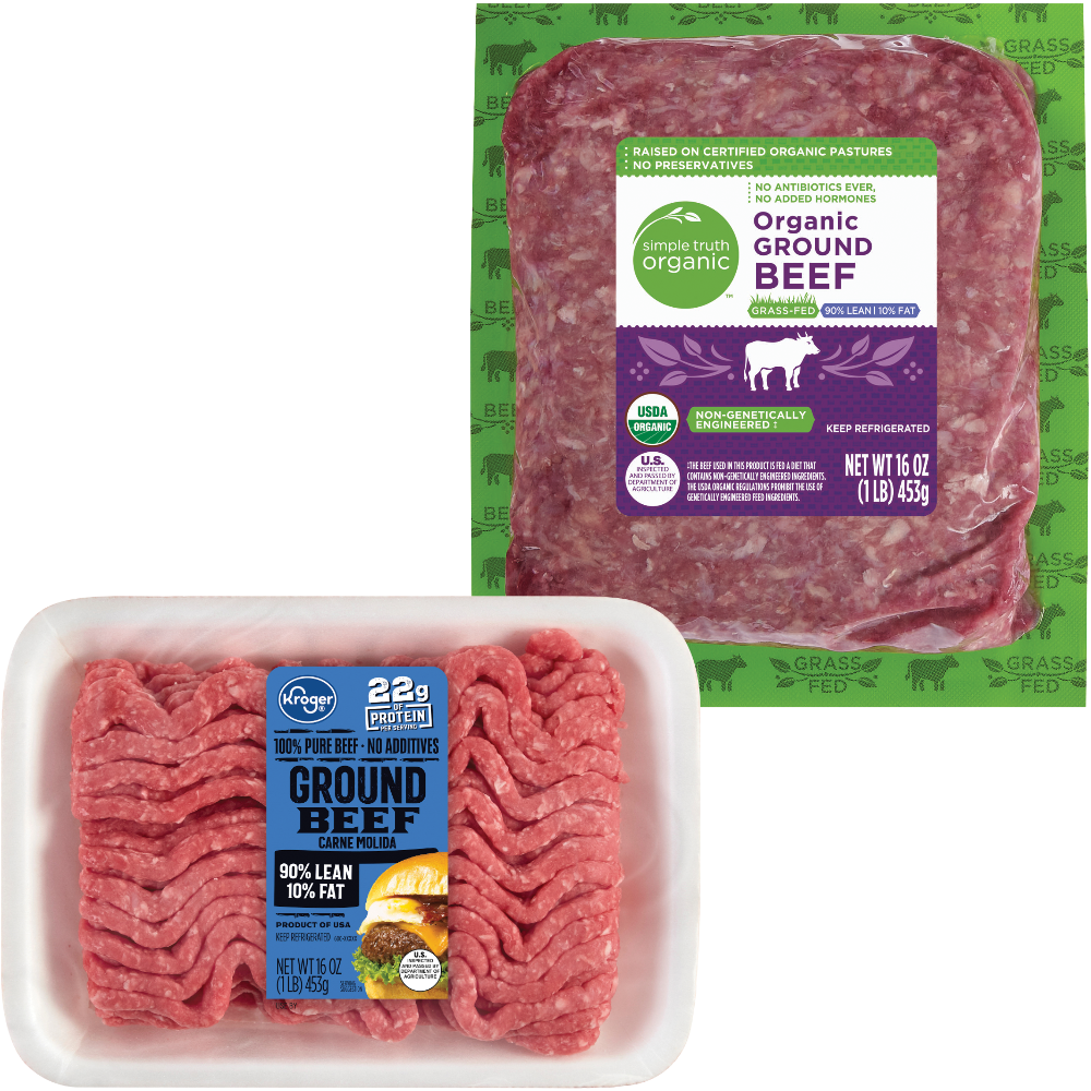 90% Lean Ground Beef (Organic)