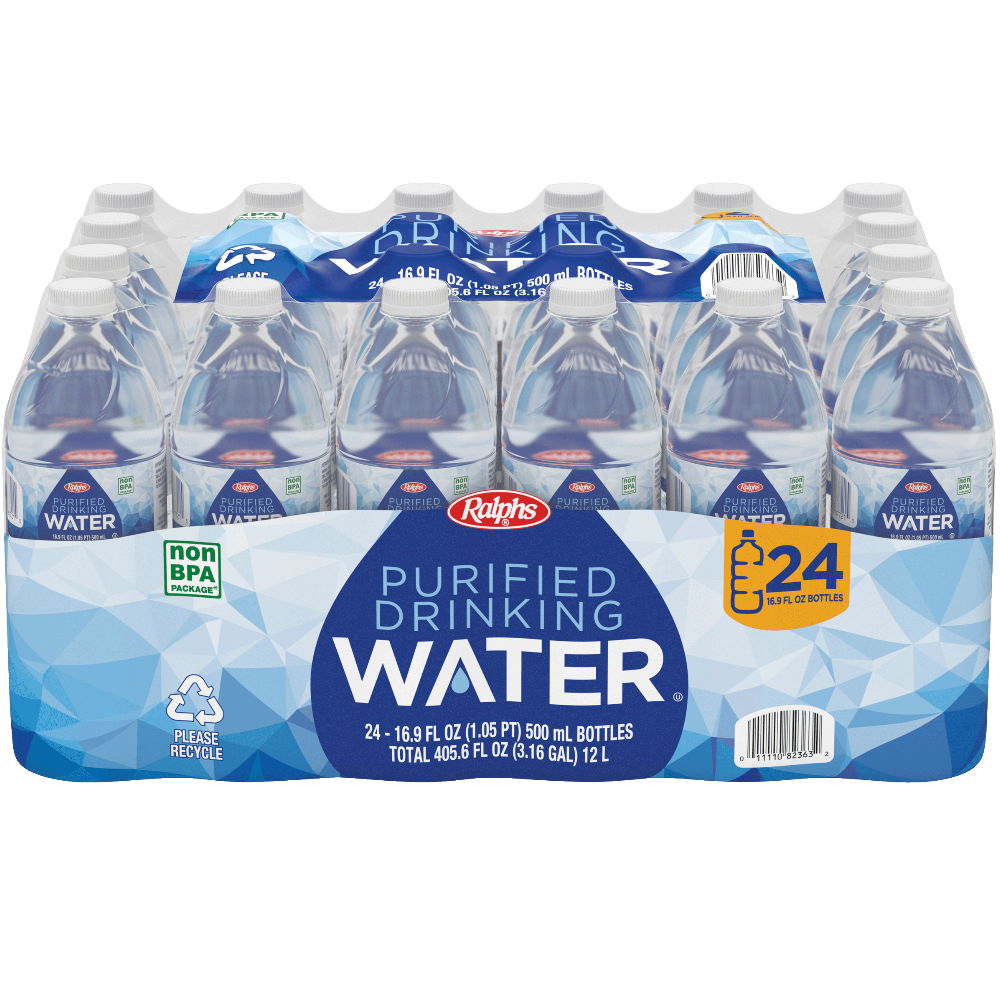 Ralphs Purified Drinking Water 24-pack